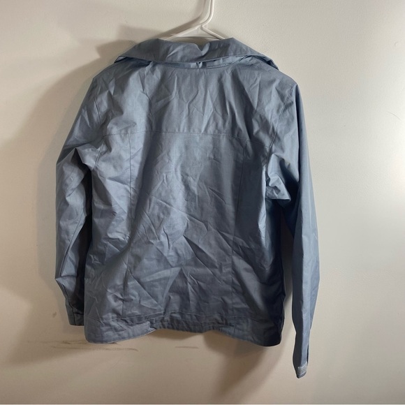 Columbia Interchange Blue Gray Coat Water Resistant Full Zip Medium Jacket - Picture 5 of 7